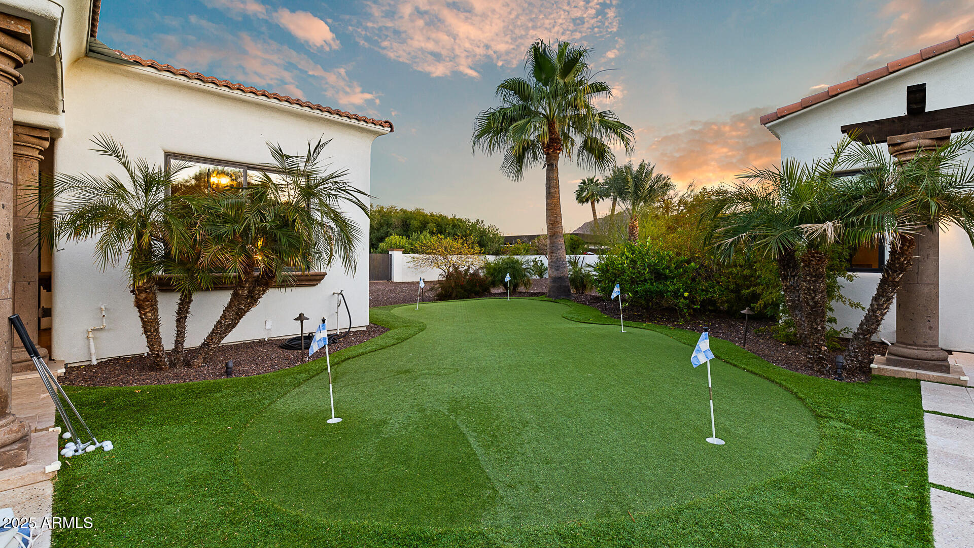 7120 North Quartz Mountain Road Paradise Valley, AZ 85253 - Photo 8 of 28 a view of a backyard with a slide