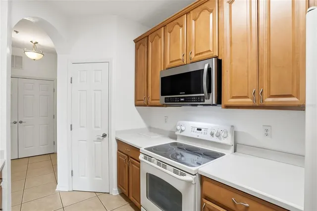 a view of a small space