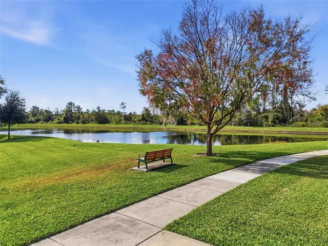 a group of people sitting in center of a building