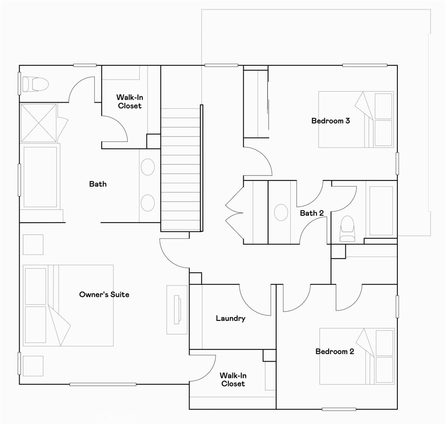 1741 Eagle Road Rialto, CA 92376 - Photo 18 of 18 Residence 2 - level 2 floorplan