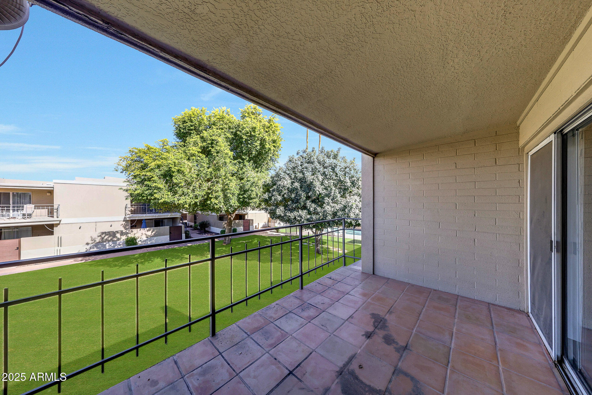 4635 North 22nd Street, Unit 208 Phoenix, AZ 85016 - Photo 31 of 34 Bedroom Balcony