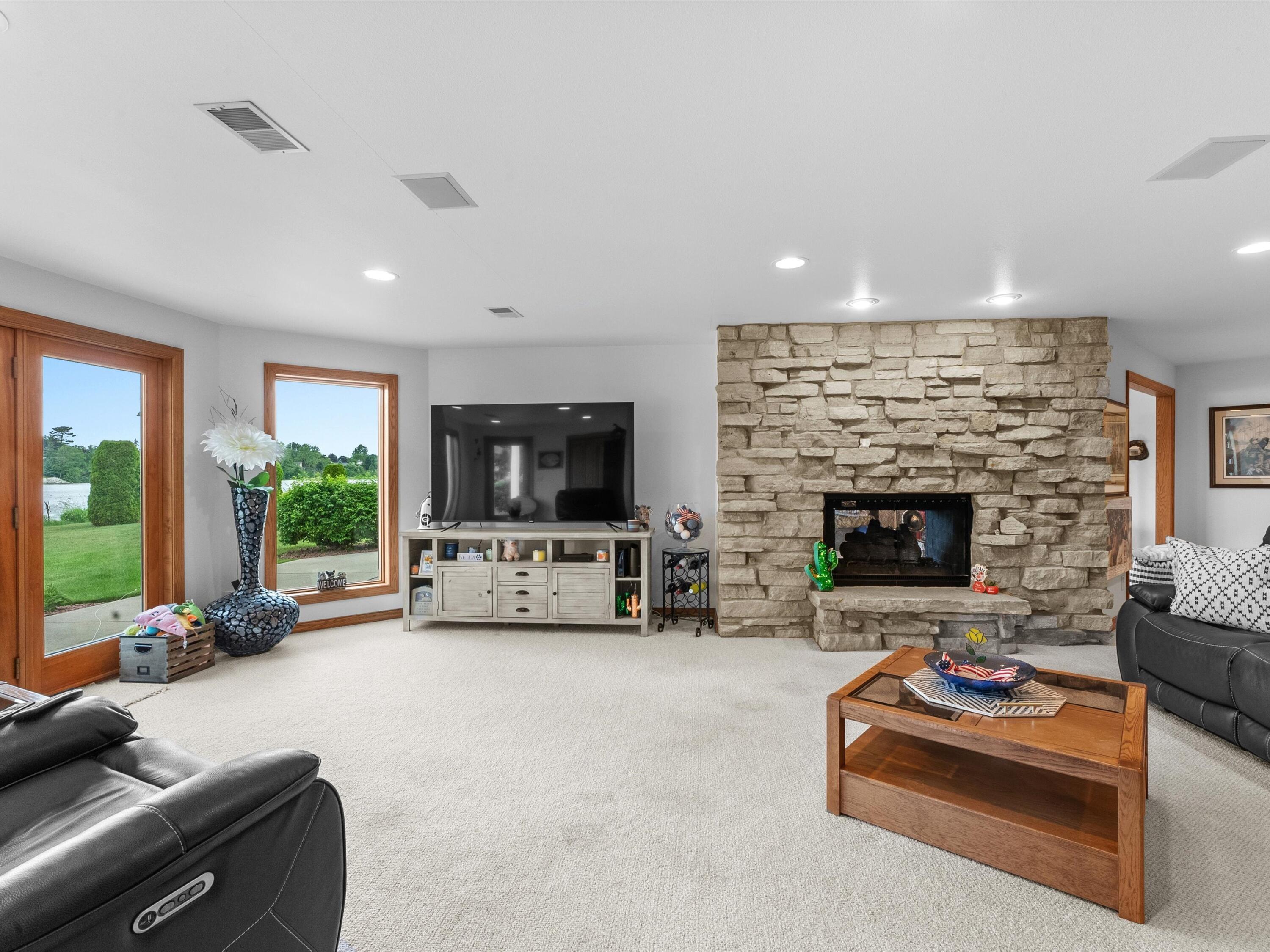 1505 Blue Heron Drive Two Rivers, WI 54241 - Photo 42 of 50 Lower Living Room