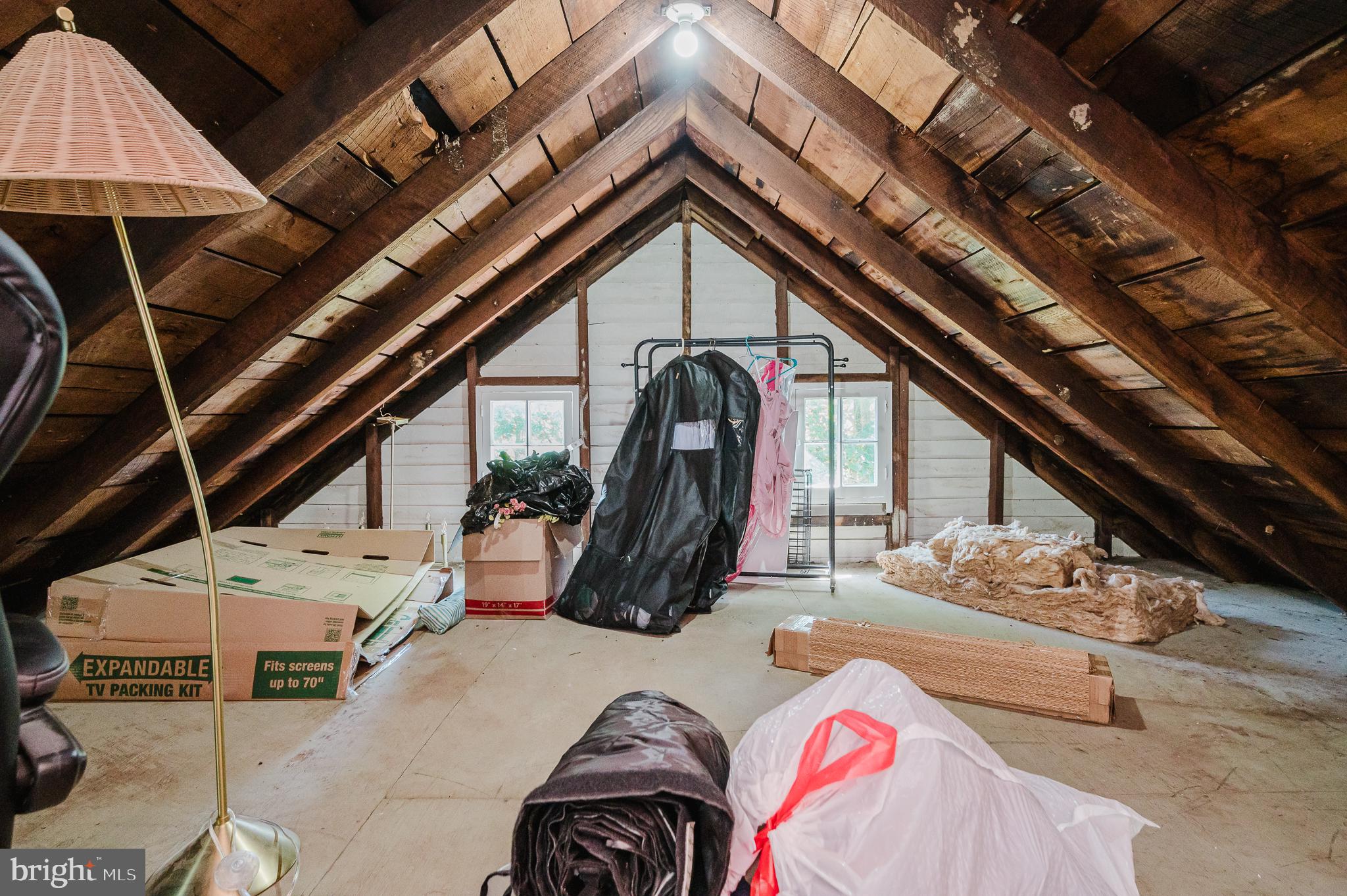 3248 Charles Street Fallston, MD 21047 - Photo 52 of 84 Spacious attic with rustic charm.