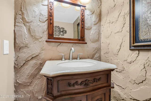 a view of a house with sitting area and garden