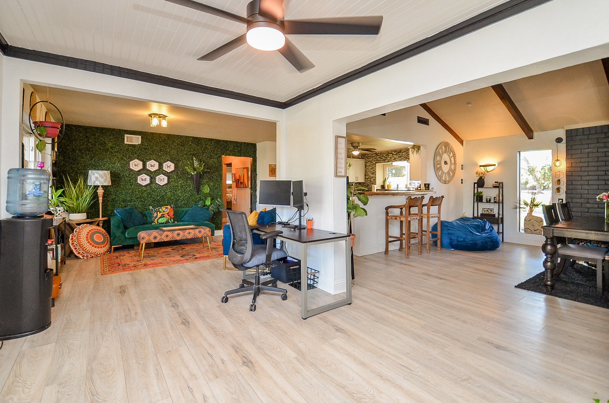 720 Surrey Drive Simonton, TX 77485 - Photo 10 of 34 a living room with furniture and a large window