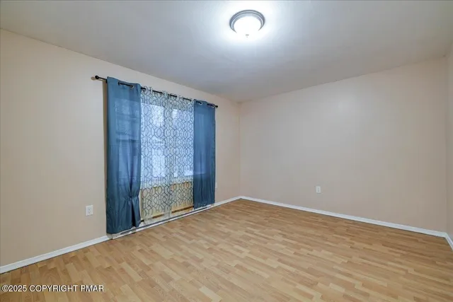 wooden floor in an empty room
