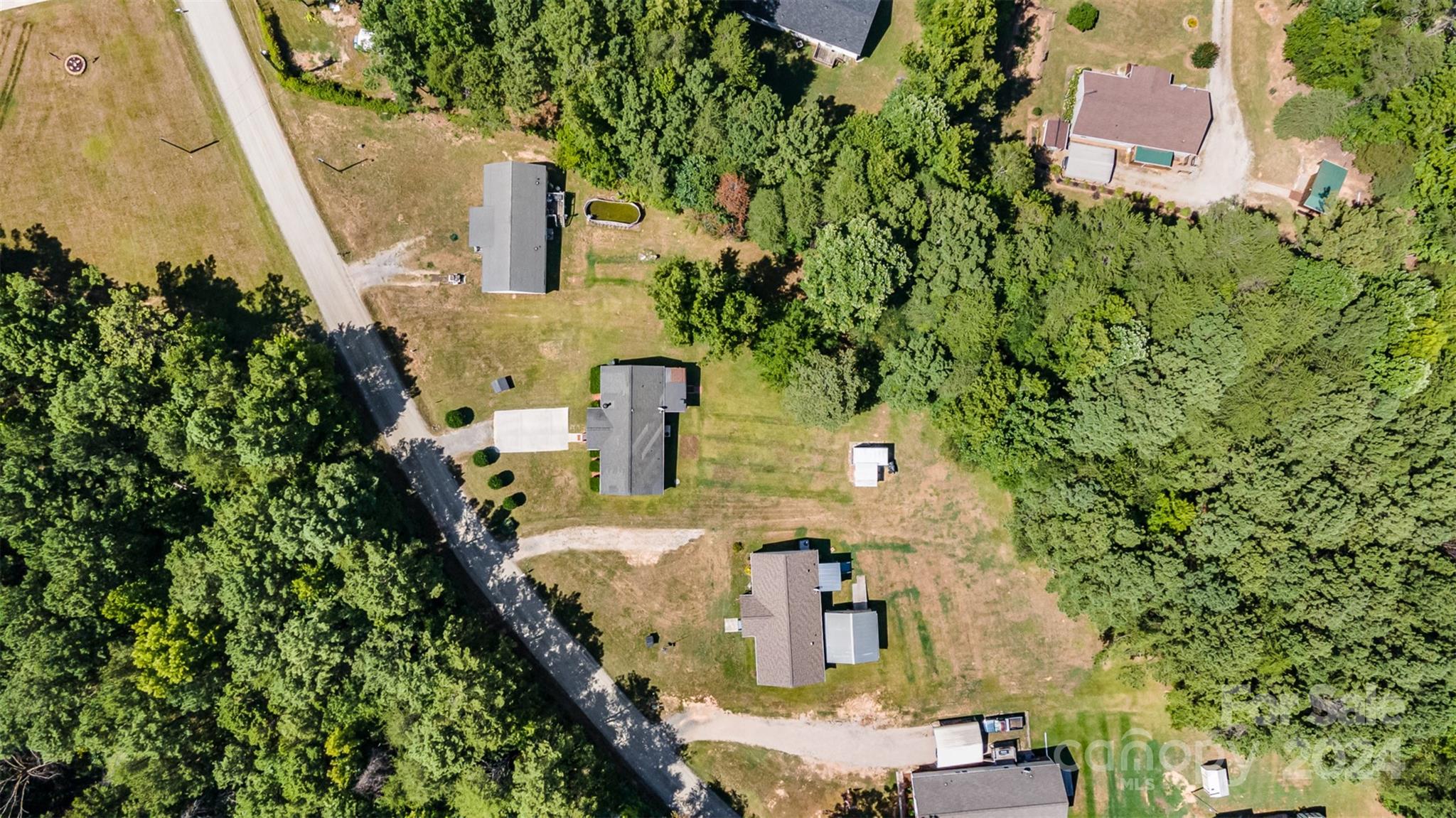 408 Rhea Road York, SC 29745 - Photo 30 of 34 an aerial view of a house with a yard
