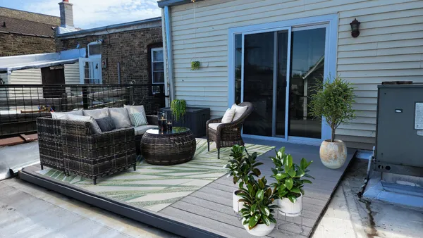a view of a terrace