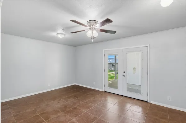 wooden floor in an empty room