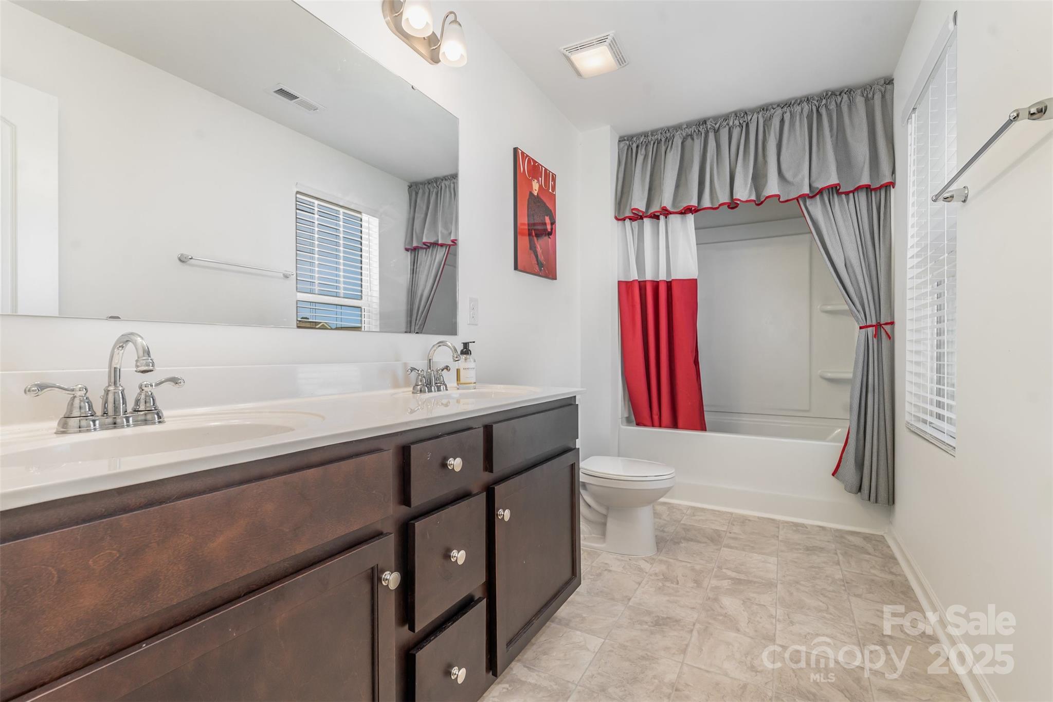 204 Shay Xing Road Salisbury, NC 28146 - Photo 15 of 22 a bathroom with a sink a toilet and shower