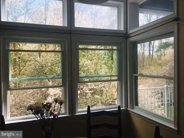 a view of sky from window