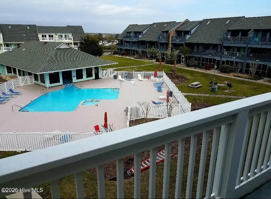9201 Coast Guard Road, Unit F302 Emerald Isle, NC 28594 - Photo 9 of 22 Balcony View