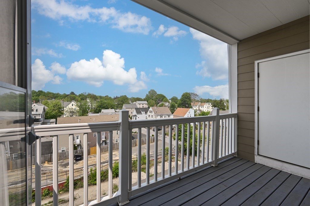8 Walnut Street, Unit 406 Peabody, MA 01960 - Photo 27 of 31 a view of city from a balcony
