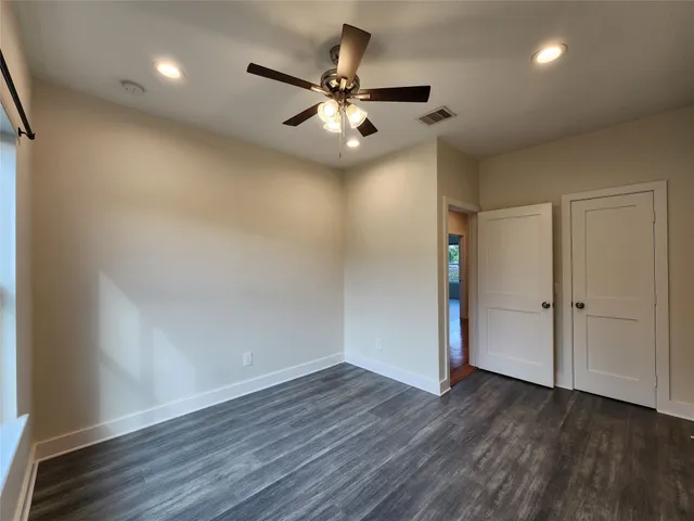 wooden floor in an empty room