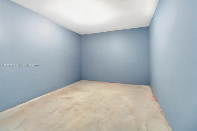 a close view of closet