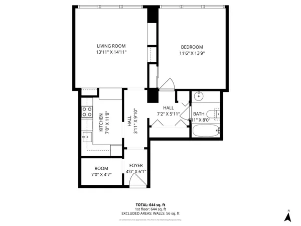 $250,000 | 405 North Wabash Avenue, Unit 1201, Chicago, IL 60611