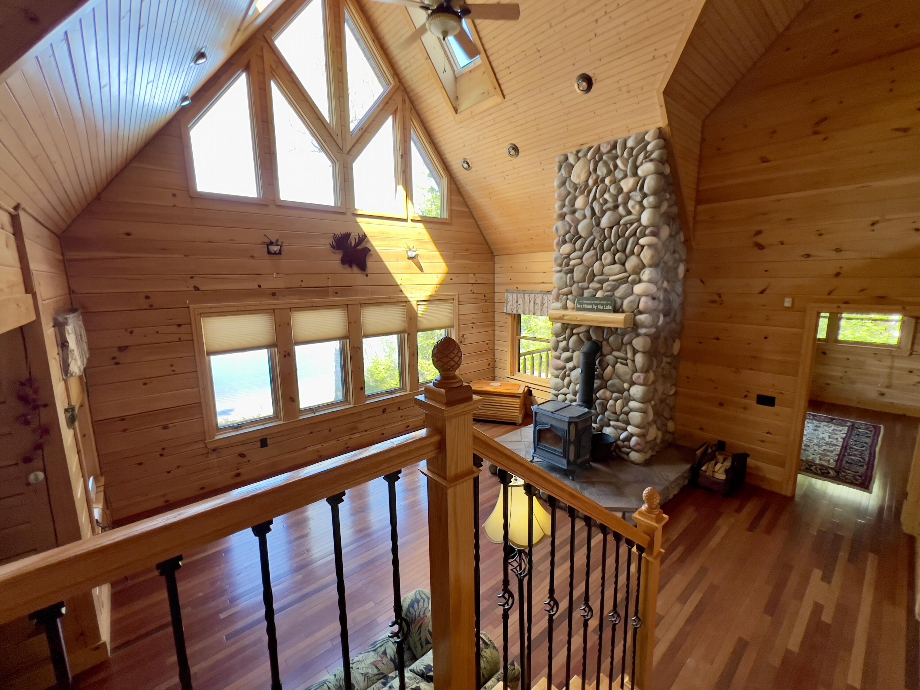 869 Turkey Tail Road Millinocket, ME 04462 - Photo 18 of 44 vaulted ceiling