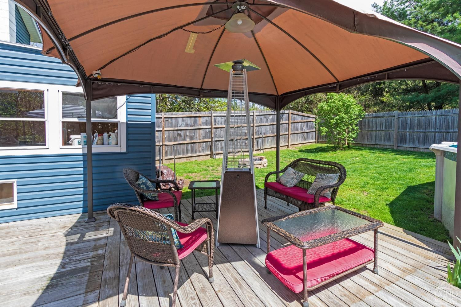 184 Snyderville Road Red Hook, NY 12571 - Photo 24 of 29 a view of a deck with furniture and backyard
