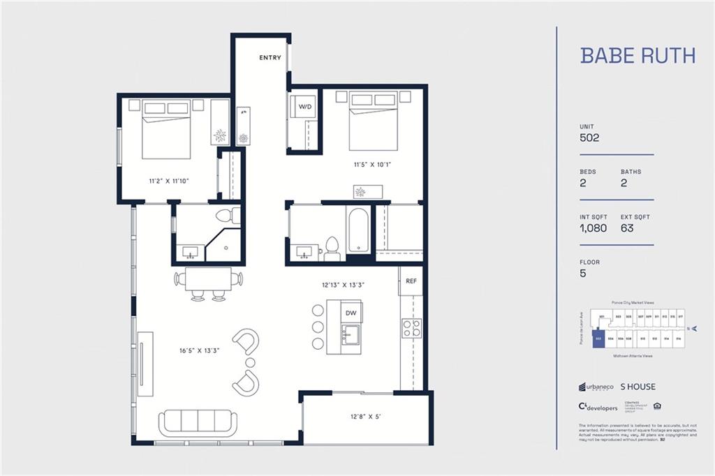 567 Ponce De Leon Avenue Northeast, Unit 502 Atlanta, GA 30308 - Photo 8 of 27 unknown