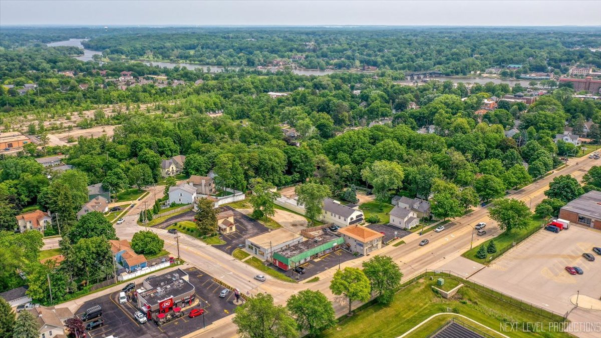 6-21 North 9th Street St. Charles, IL 60174 - Photo 8 of 23 an aerial view of a house with a yard