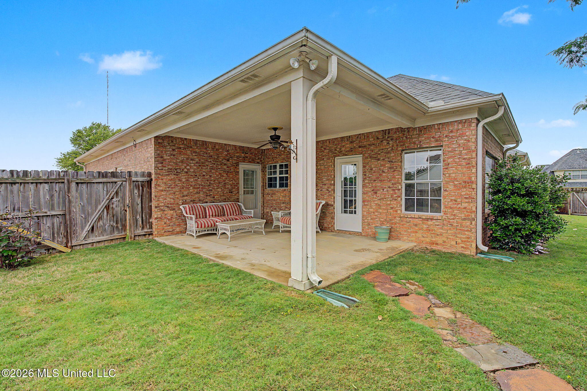 704 Shadow View Drive Hernando, MS 38632 - Photo 35 of 49 Covered back patio!