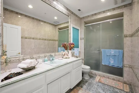 a living room with furniture and window