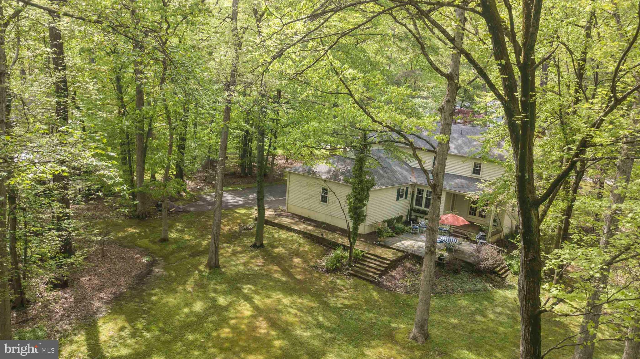 6 James Thomas Road Malvern, PA 19355 - Photo 11 of 37 Arial View of Back Yard
