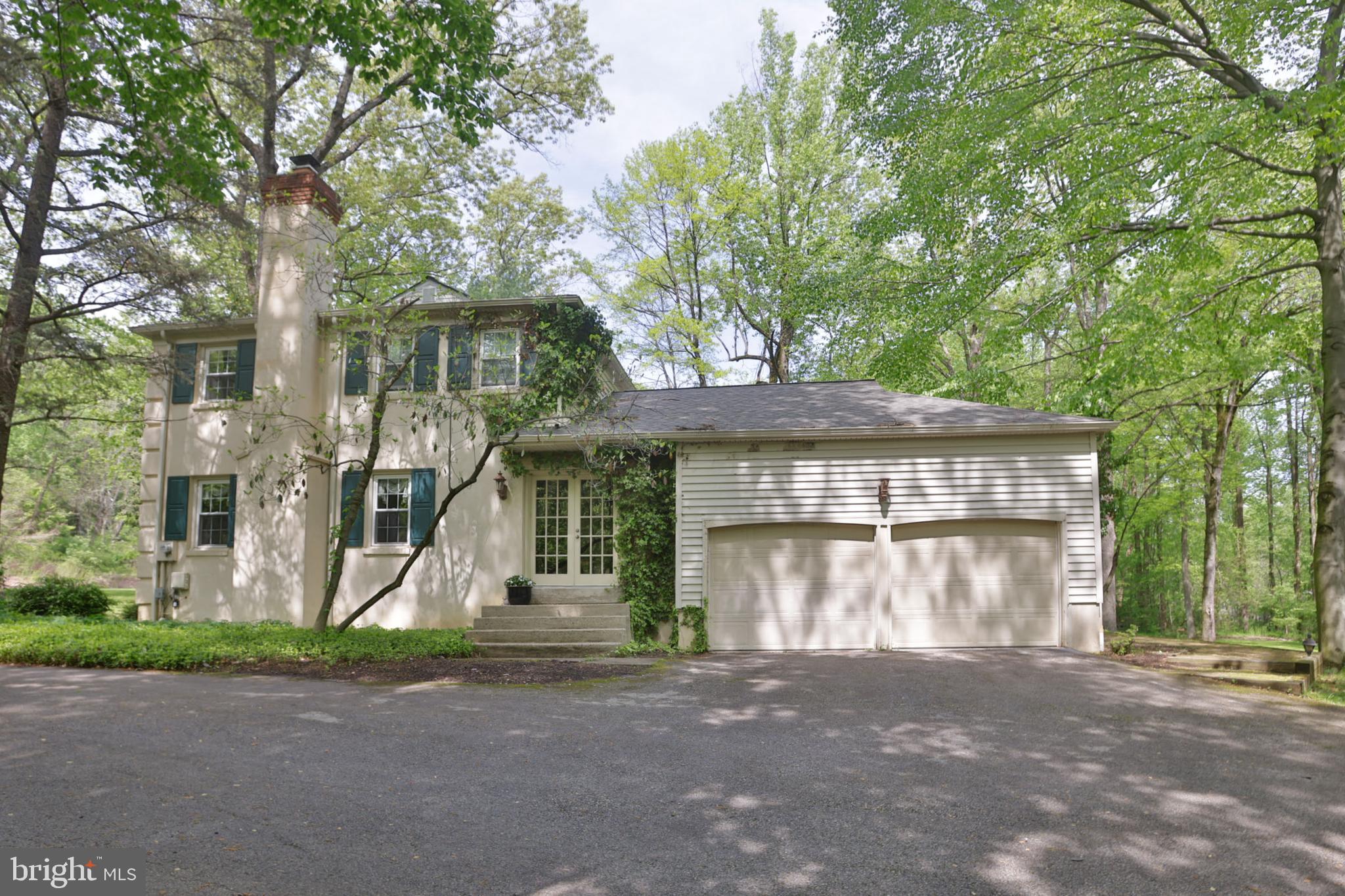 6 James Thomas Road Malvern, PA 19355 - Photo 4 of 37 Side View with 2 Car Garage and Large Driveway