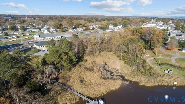 a view of city and mountain