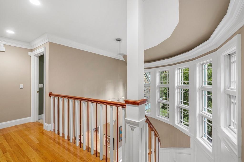 150 Wellesley Street Weston, MA 02493 - Photo 16 of 31 a view of a hallway with windows