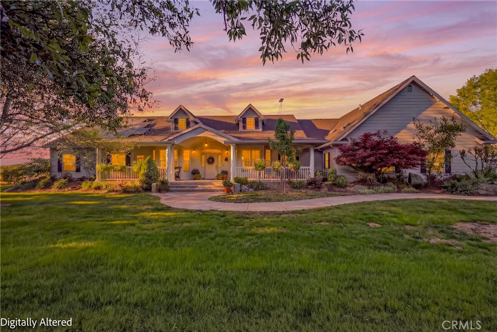 11126 Livingston Cressey Road Livingston, CA 95334 - Photo 2 of 75 Americana front porch with twilight glow