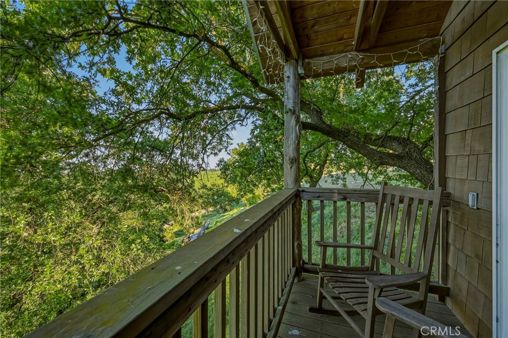 11126 Livingston Cressey Road Livingston, CA 95334 - Photo 58 of 75 Storybook treehouse deck up in the Valley Oak branches