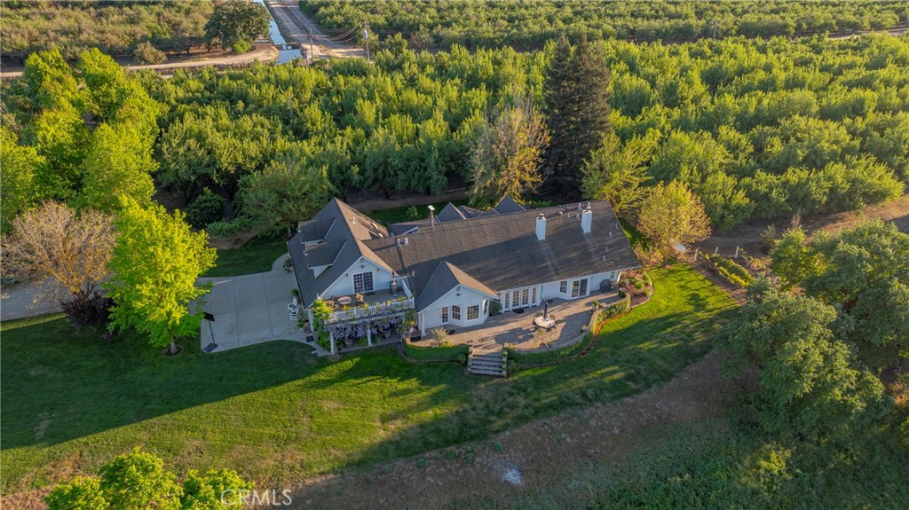 11126 Livingston Cressey Road Livingston, CA 95334 - Photo 6 of 75 Aerial view from the North looking towards property