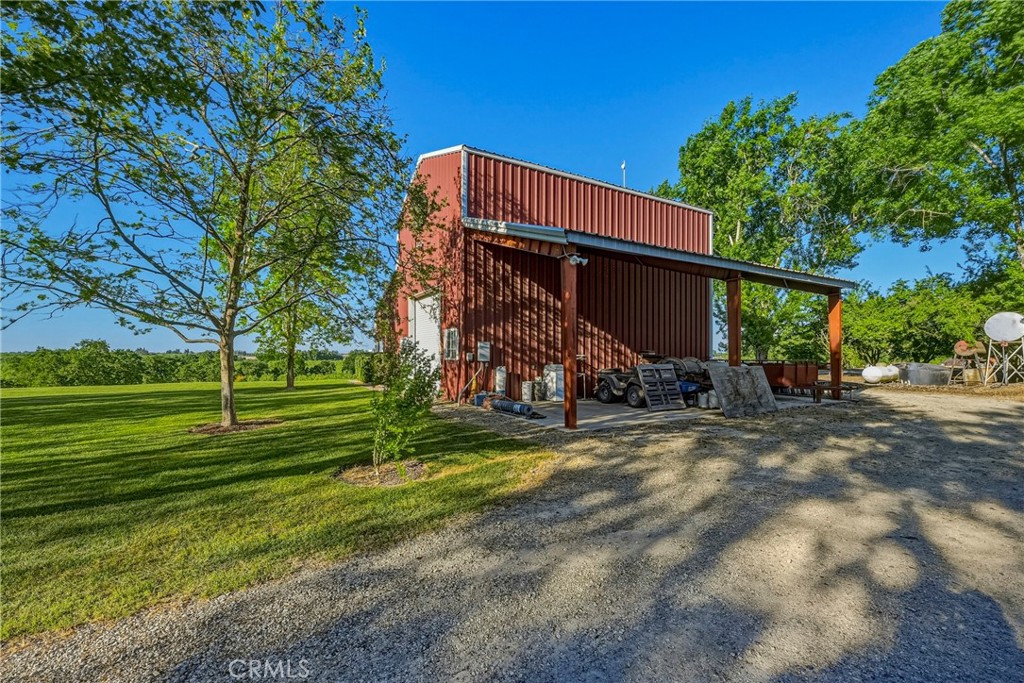 11126 Livingston Cressey Road Livingston, CA 95334 - Photo 63 of 75 South side of the barn great for storing farm equippment