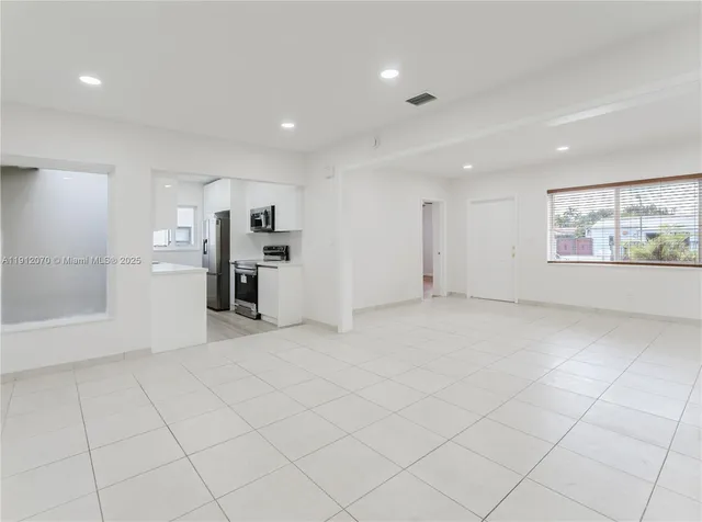 a view of a electric appliances in a room