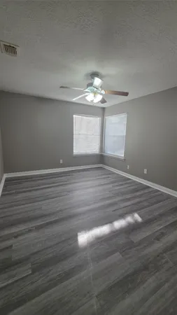 wooden floor in an empty room