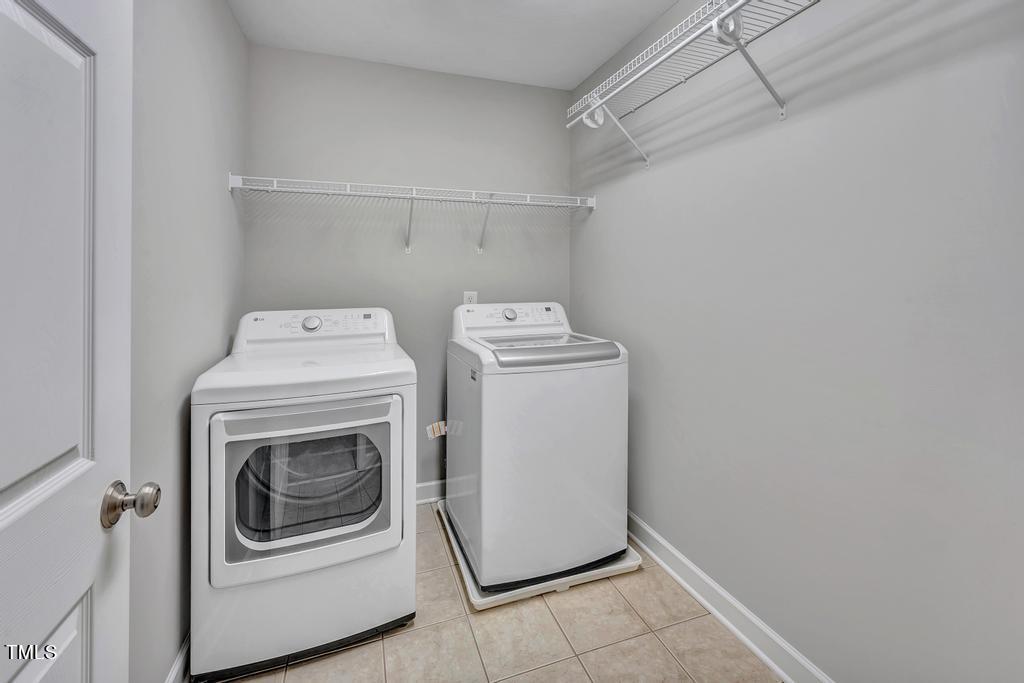 1505 Struble Circle Willow Spring, NC 27592 - Photo 26 of 32 Upstairs Laundry Room