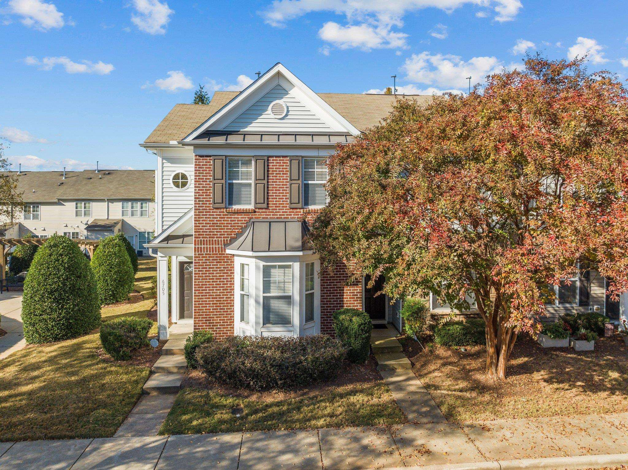 6705 Morgantown Street Raleigh, NC 27616 - Photo 1 of 40 a front view of a house with garden