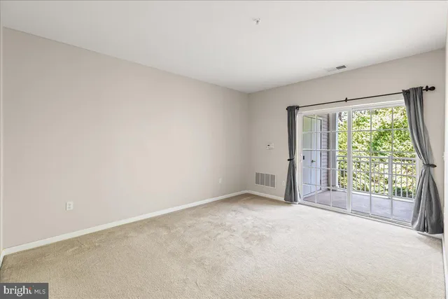 a view of empty room