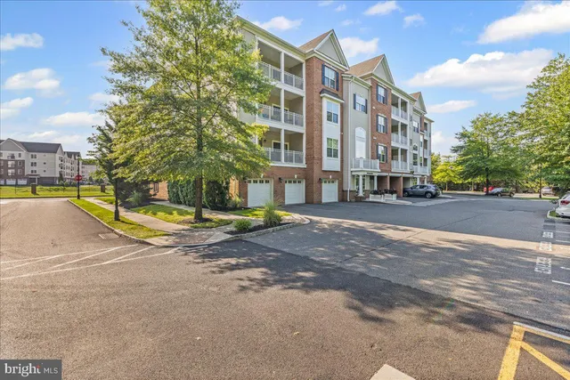a view of a swimming pool next to a building