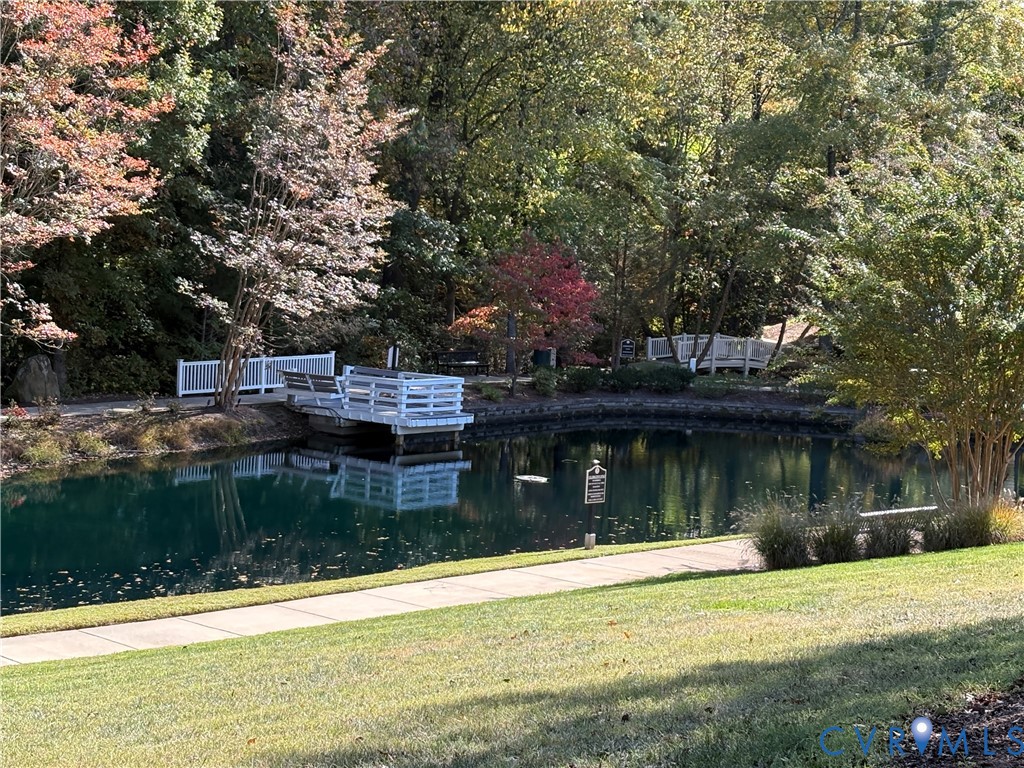 15801 Hampton Summit Lane Chesterfield, VA 23832 - Photo 42 of 42 a front view of a house with a yard and a garage