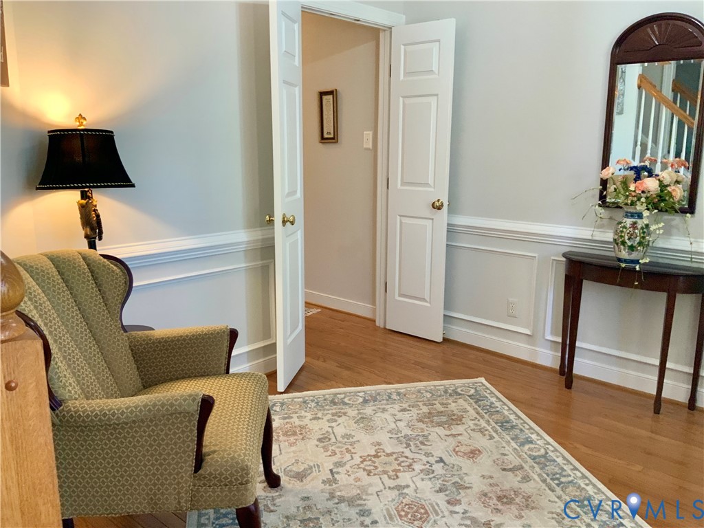 15801 Hampton Summit Lane Chesterfield, VA 23832 - Photo 5 of 42 Foyer in light wood finished floors, a wainscoted