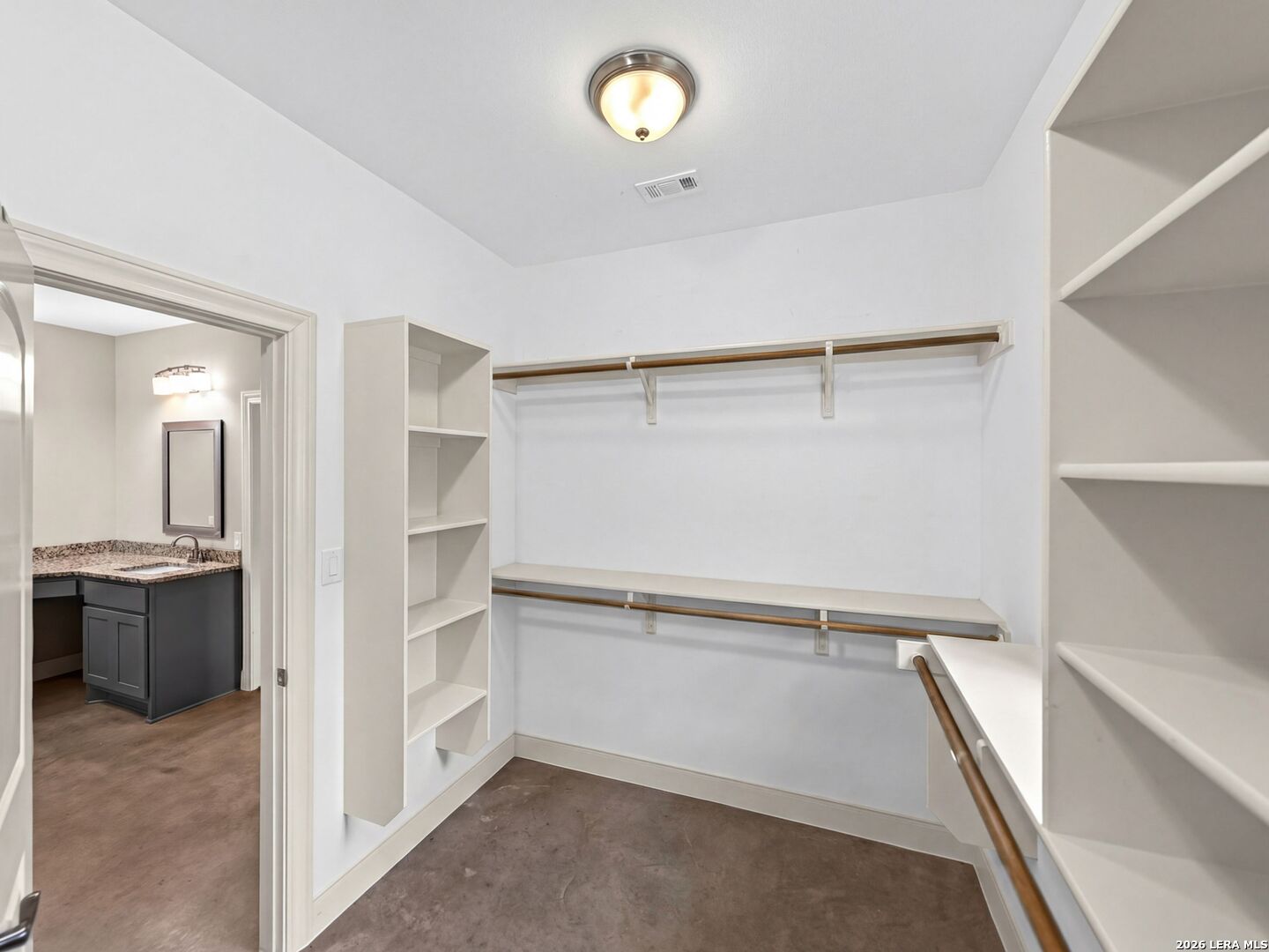 1025 Deep Water Drive Spring Branch, TX 78070 - Photo 21 of 55 a view of an empty walk in closet