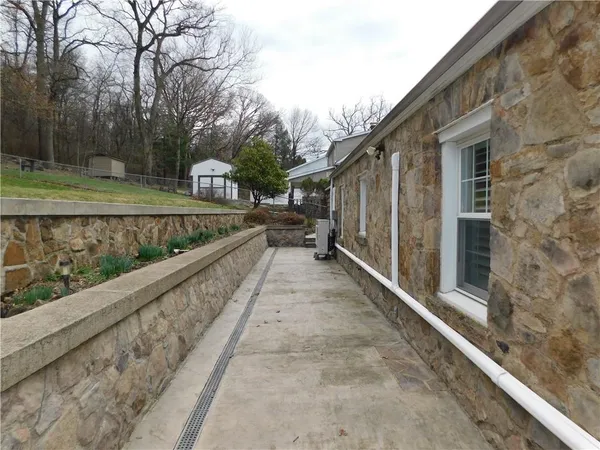 a view of balcony with outdoor space