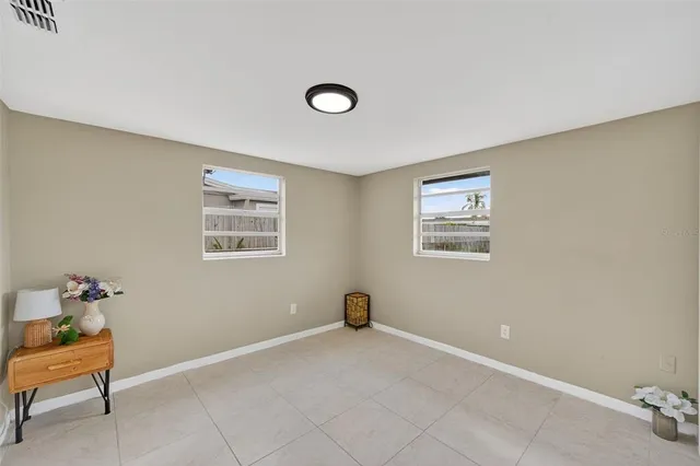 a room with a window