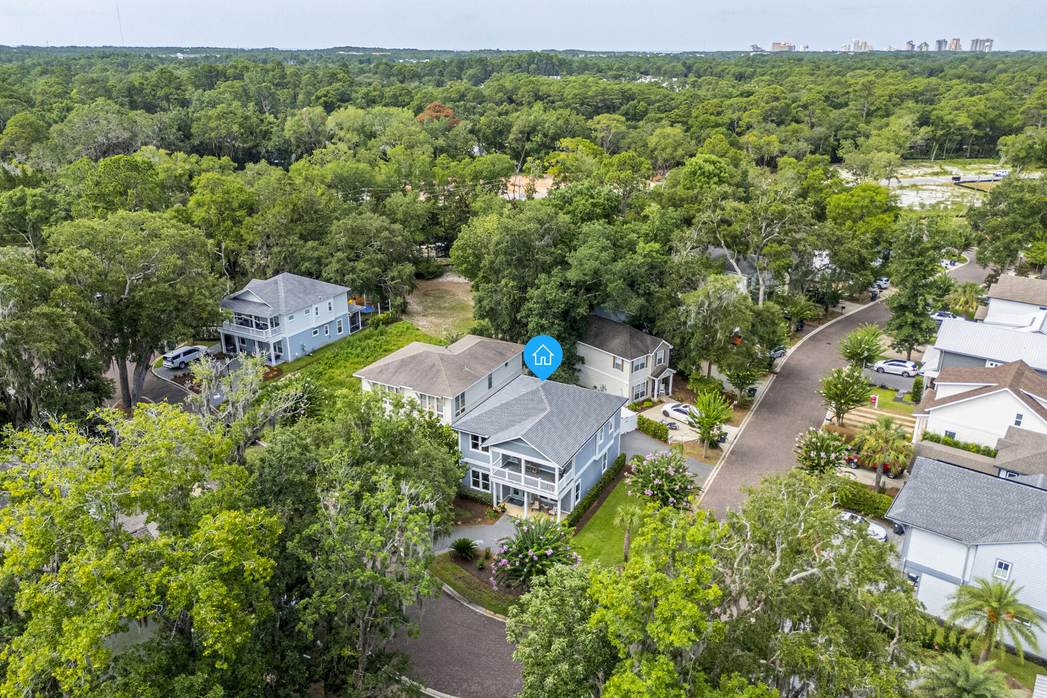 90 Beacon Point Drive Santa Rosa Beach, FL 32459 - Photo 40 of 54 Aerial