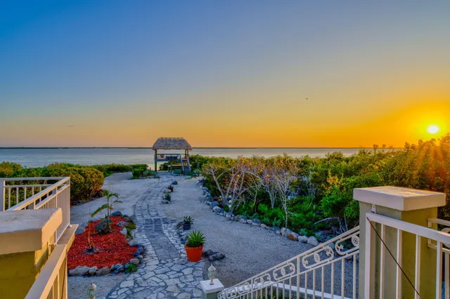 a view of an ocean and beach