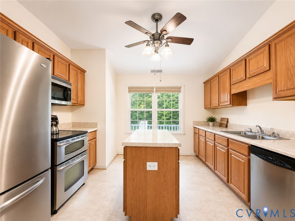 Undisclosed Address Rice, VA 23966 - Photo 10 of 31 Kitchen featuring wood cabinetry and light-toned c