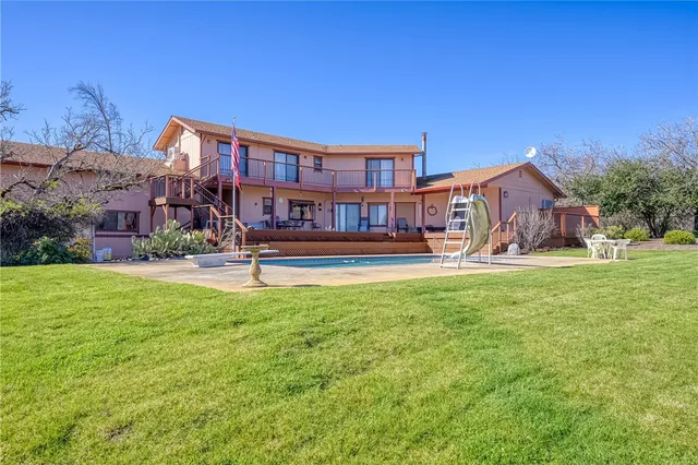 a view of ocean from a balcony