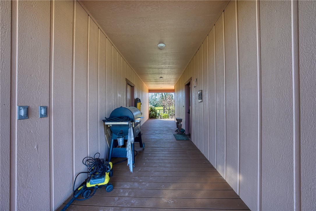 6535 Highland Springs Road Lakeport, CA 95453 - Photo 22 of 75 a view of a hallway with seating space